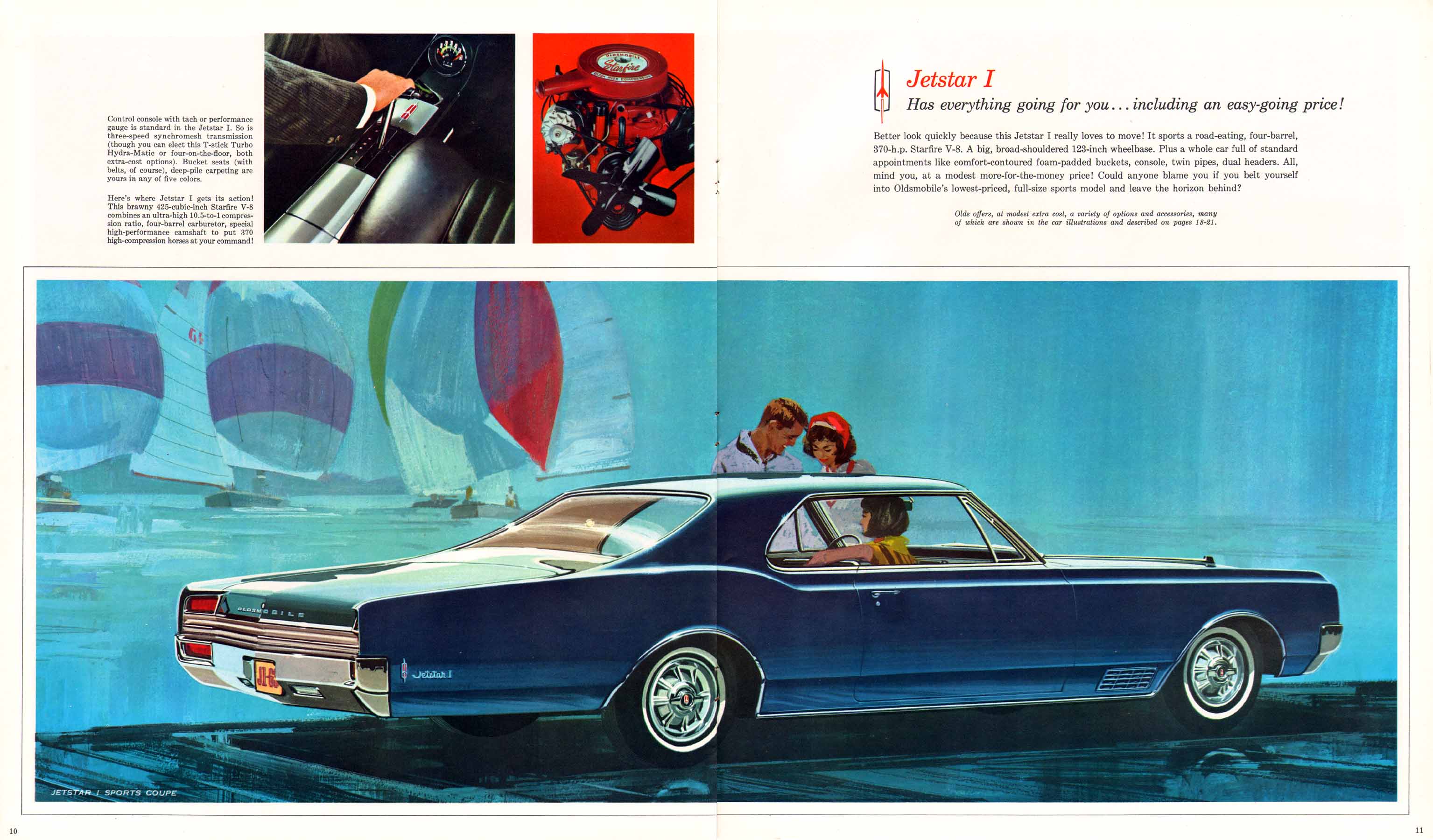 1965 Oldsmobile Motor Cars Prestige Brochure Page 2